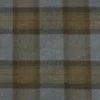 blue checked woolen fabric from Abraham Moon & Sons