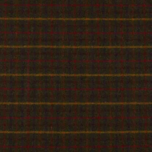 green checked woolen fabric from Abraham Moon & Sons