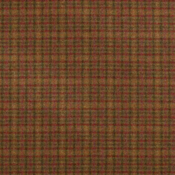 multicolour checked woolen fabric from Abraham Moon & Sons