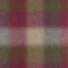 pink checked woolen fabric from Abraham Moon & Sons