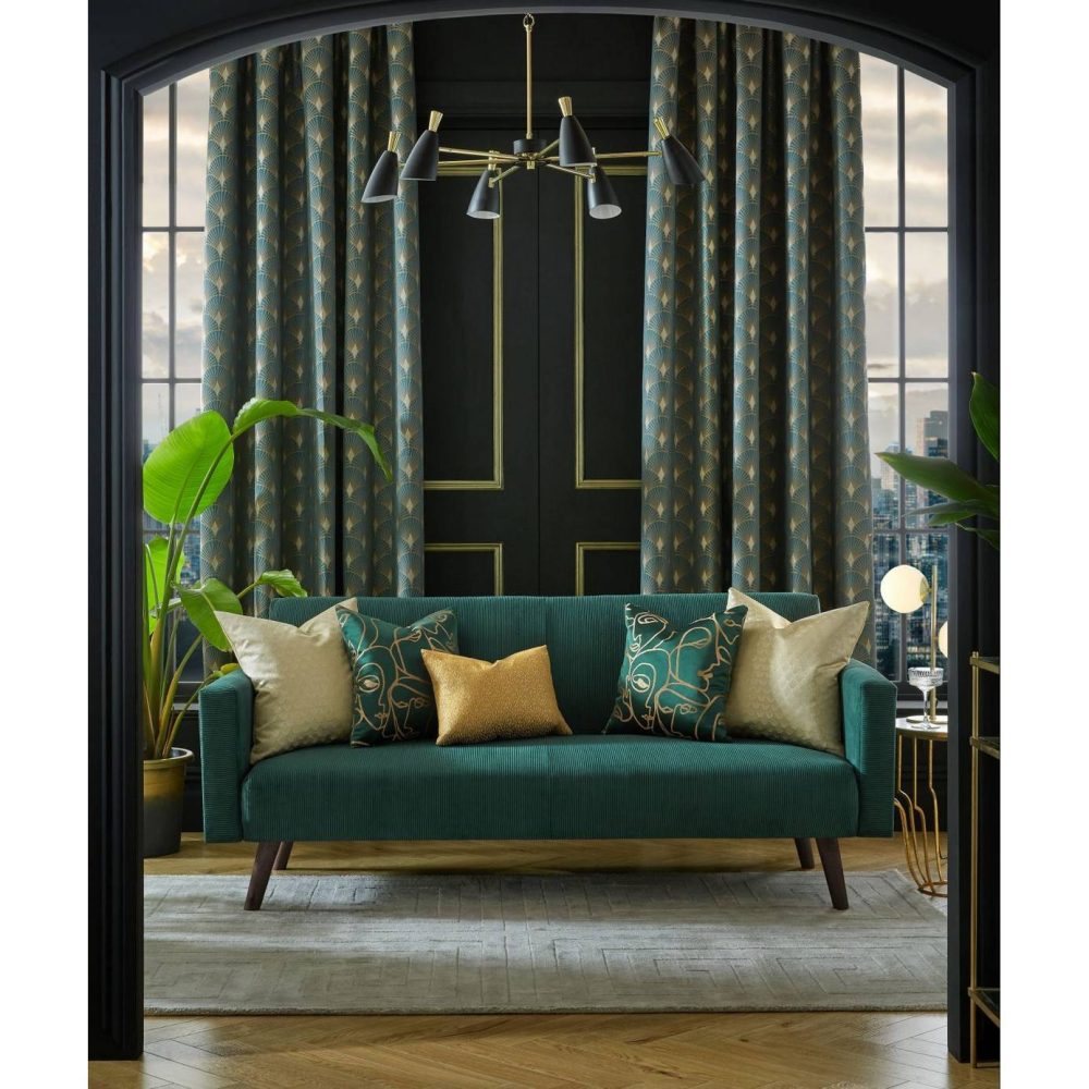 Tamara Fabric - Emerald by Tamara Fabric - Emerald from