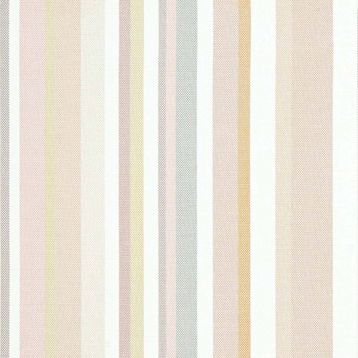 Hampden Fabric - 6 by multicolour striped cotton fabric from Art of the Loom