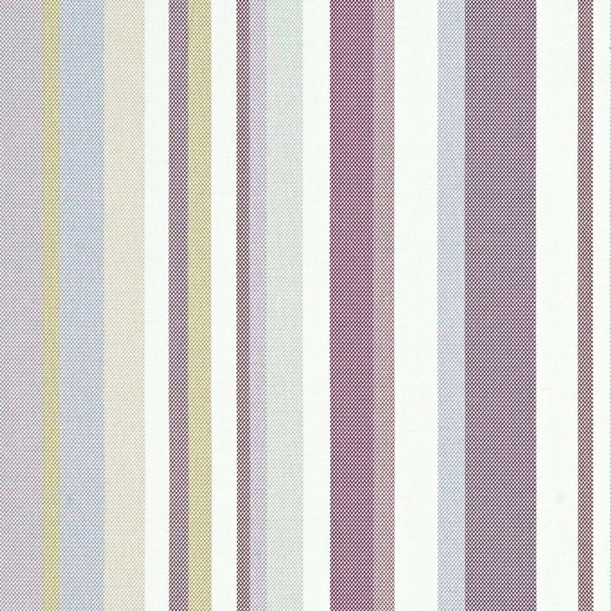 multicolour striped cotton fabric from Art of the Loom
