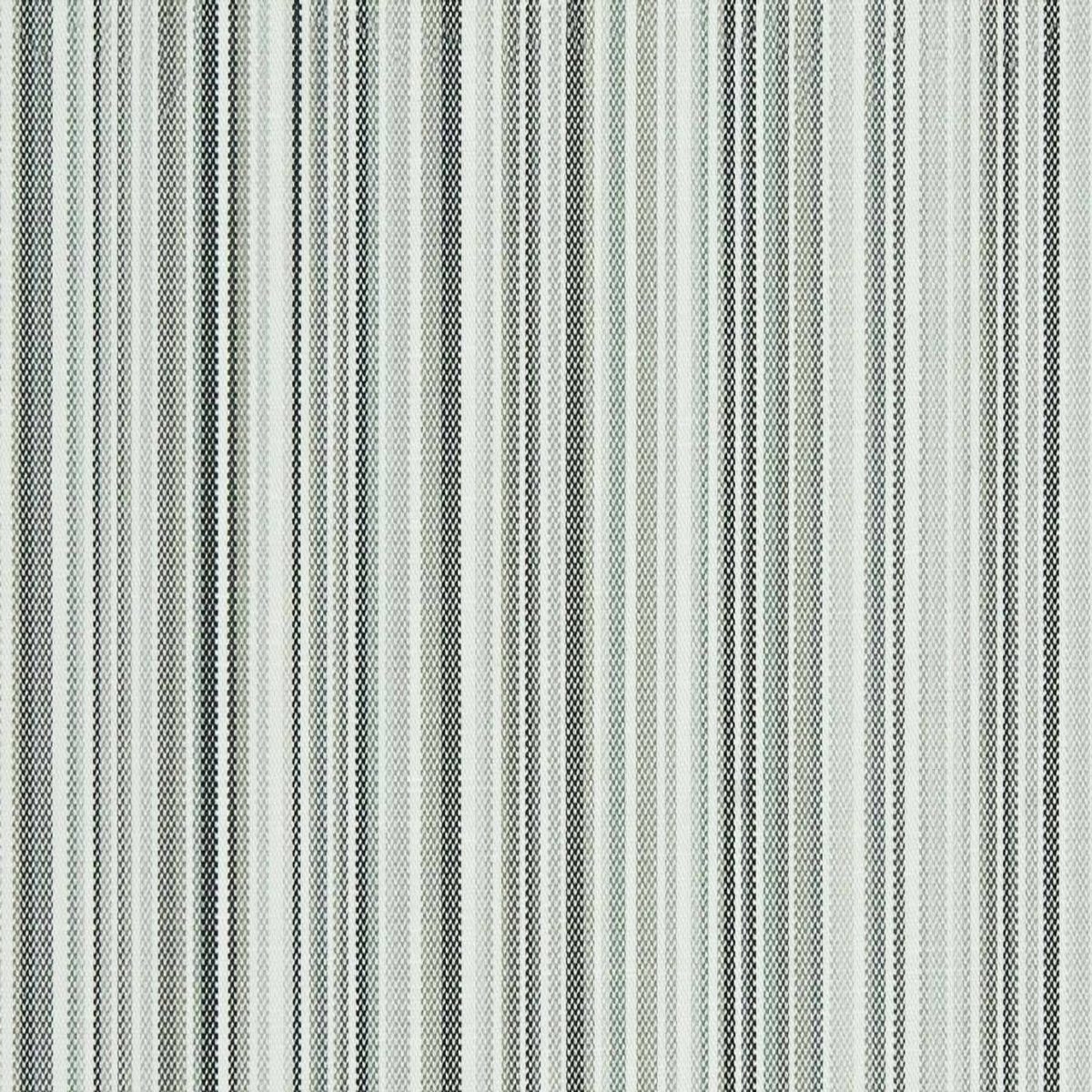 black-grey striped cotton fabric from Art of the Loom