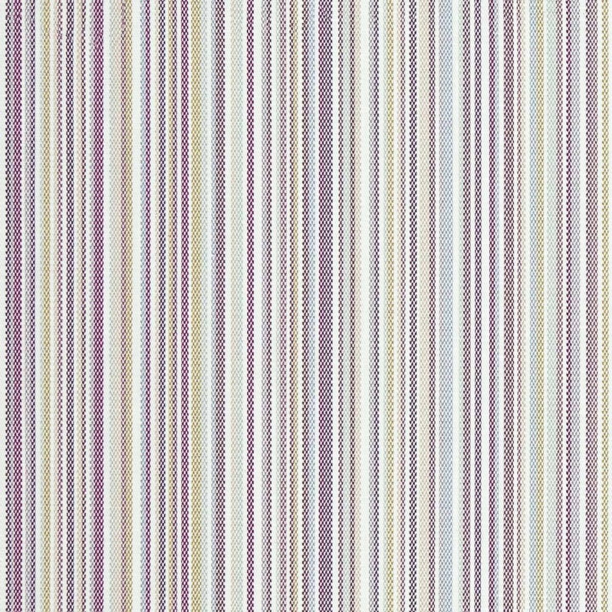 multicolour striped cotton fabric from Art of the Loom