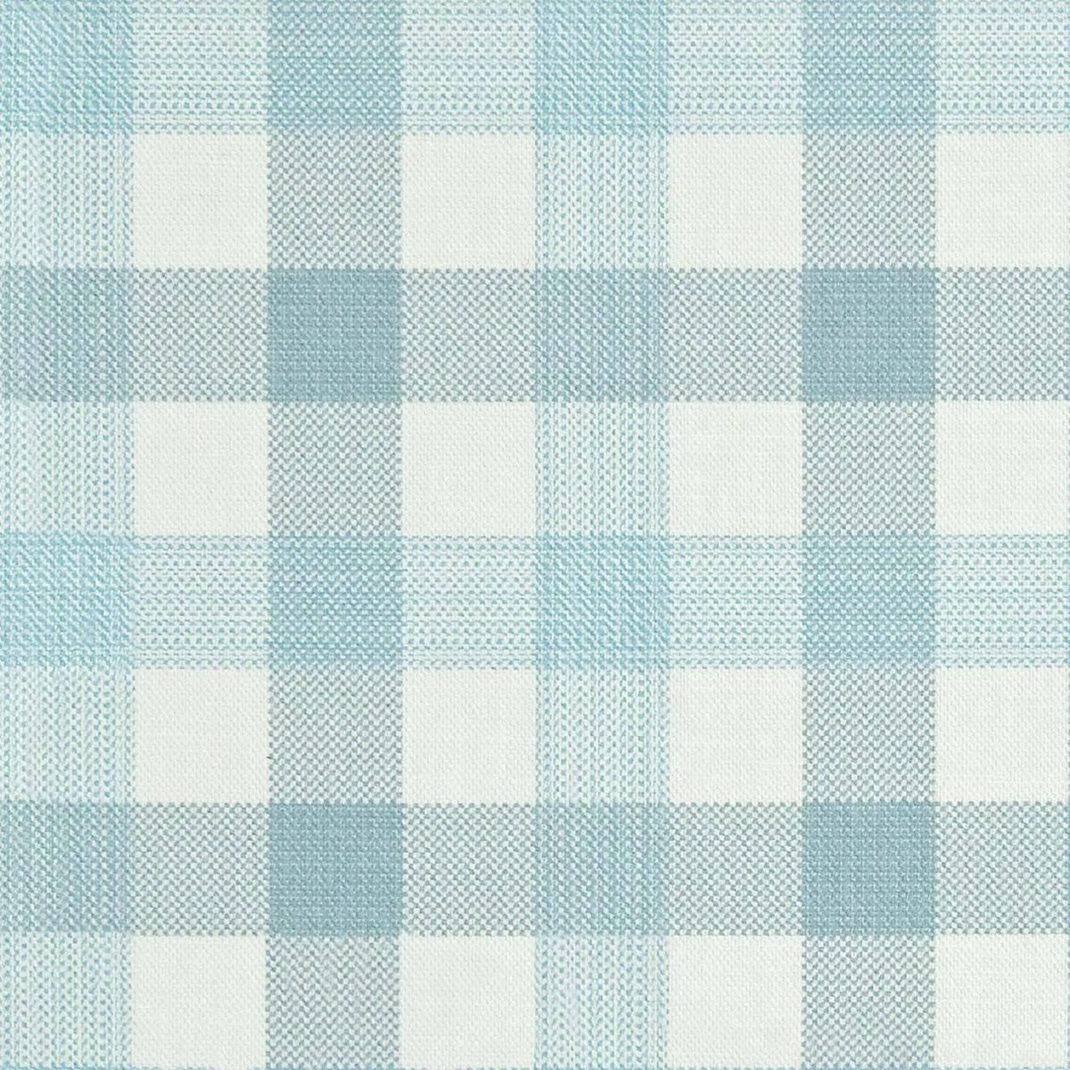 blue checked cotton fabric from Art of the Loom