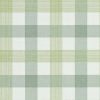 green checked cotton fabric from Art of the Loom