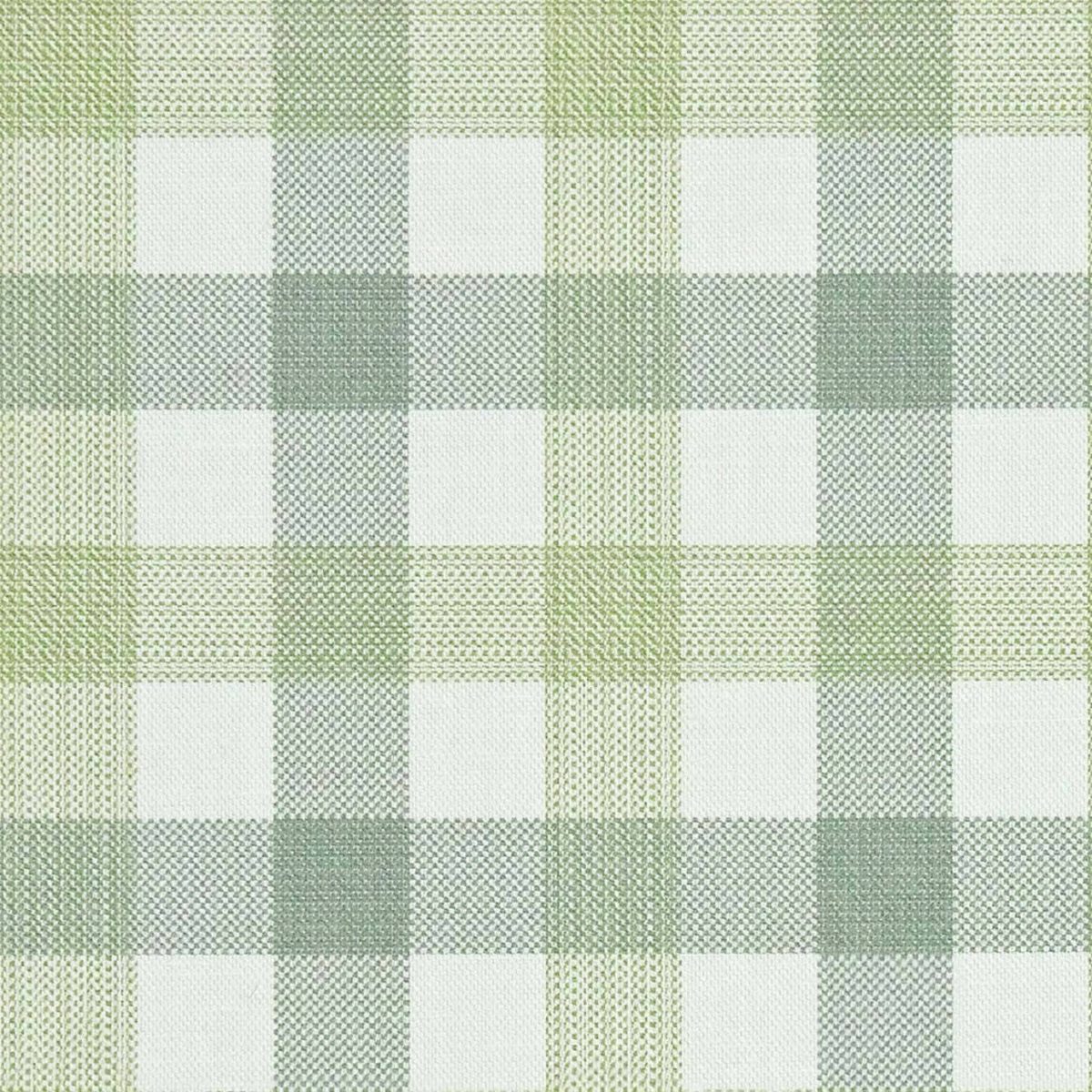 green checked cotton fabric from Art of the Loom