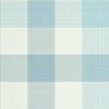 blue checked cotton fabric from Art of the Loom