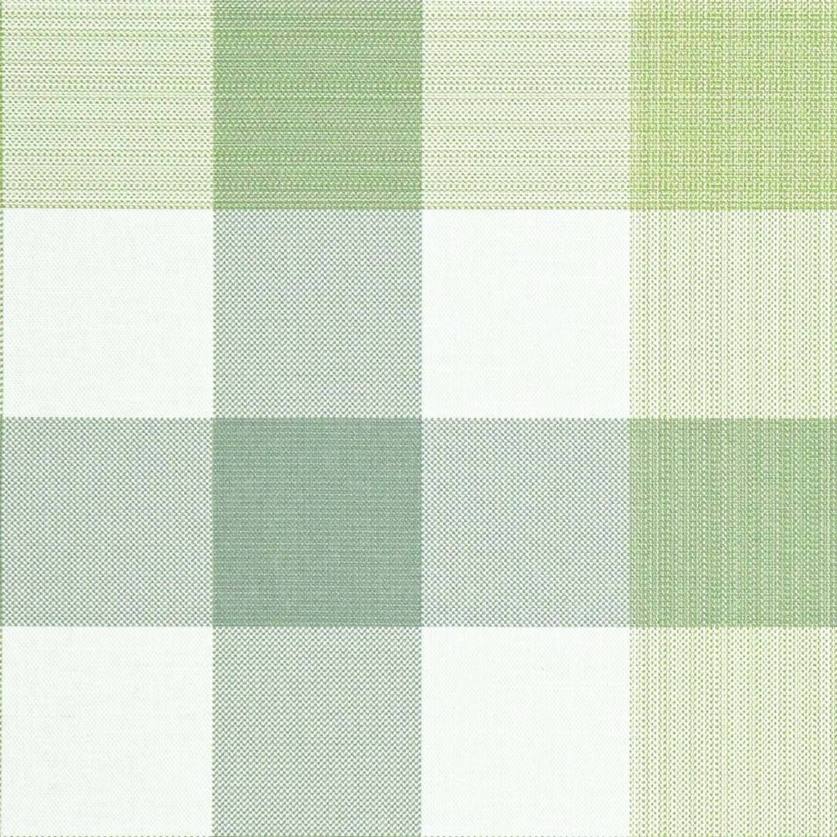green checked cotton fabric from Art of the Loom
