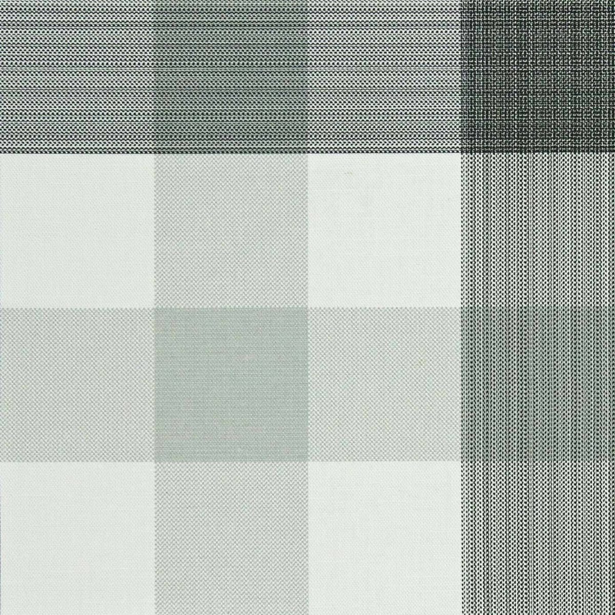 Lincoln Fabric - 5 by black-grey checked cotton fabric from Art of the Loom