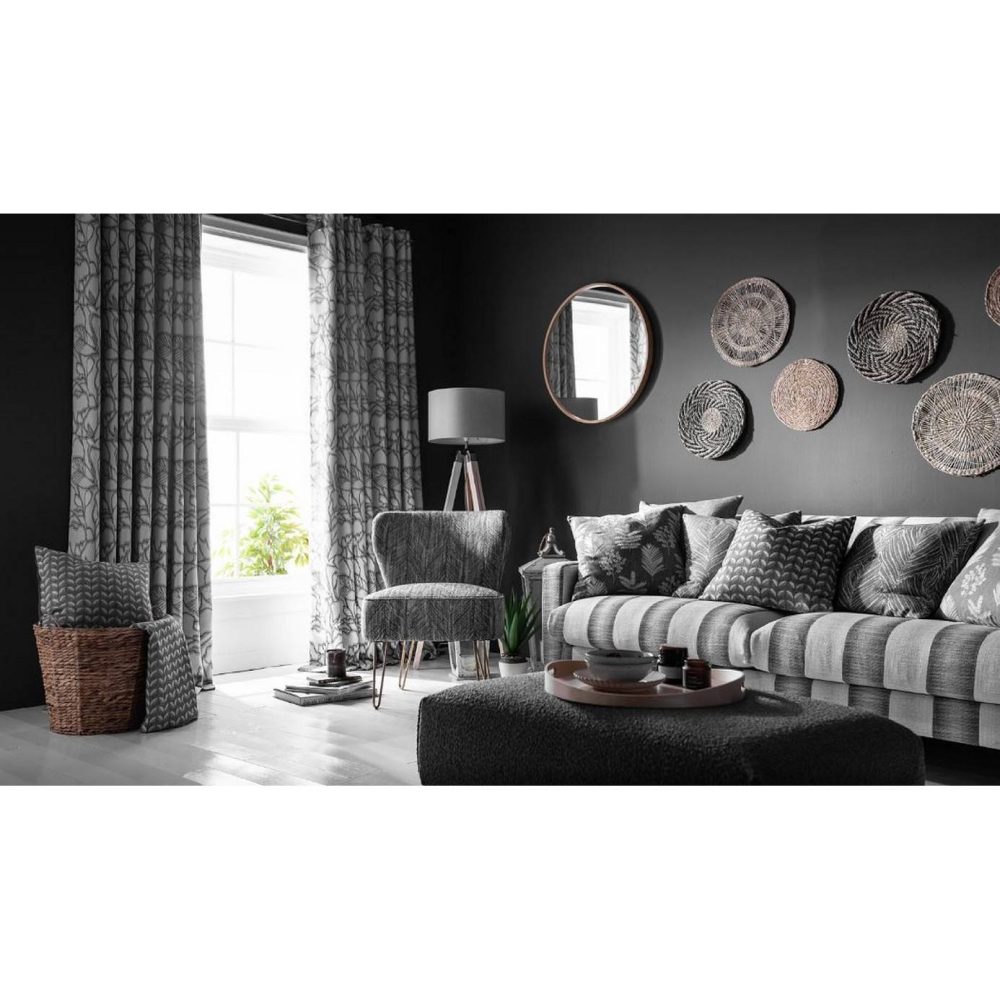 Minska Fabric - Silver from