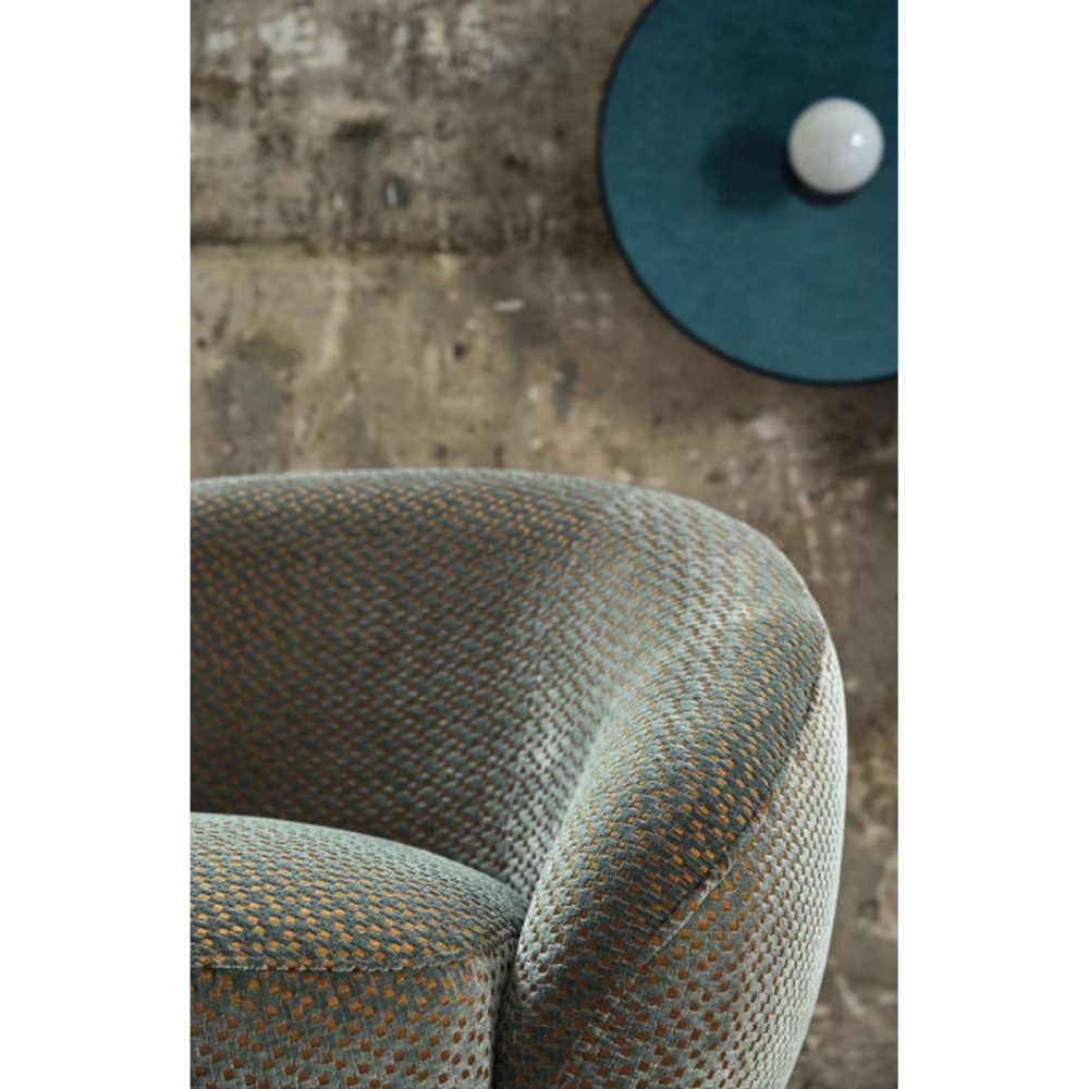 Mola Fabric - Orange Brulee by Mola Fabric - Orange Brulee from