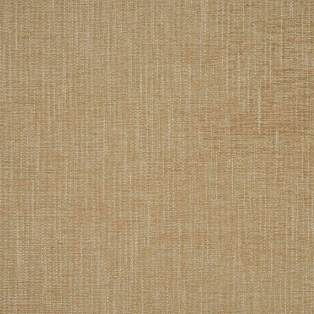Hatfield Fabric - Ochre by brown plain woven fabric from Beaumont Textiles