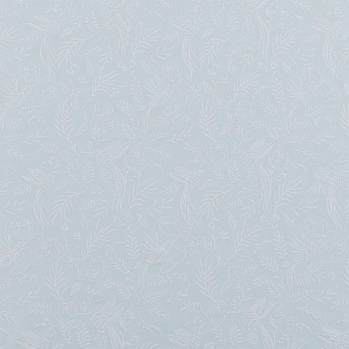 Daylily Fabric - Sky Blue swatch