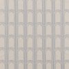 white geometric embroideried fabric from Beaumont Textiles