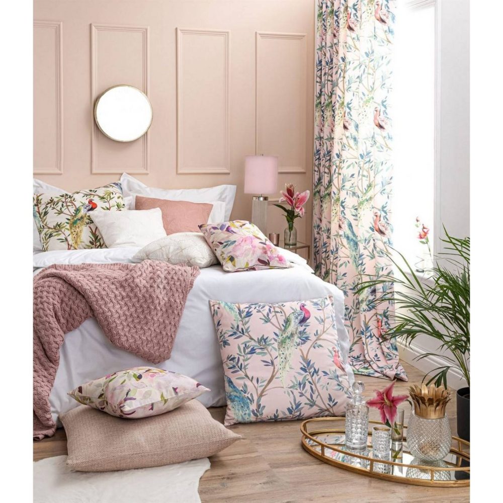 Bromelaid Fabric - Flamingo by Bromelaid Fabric - Flamingo from