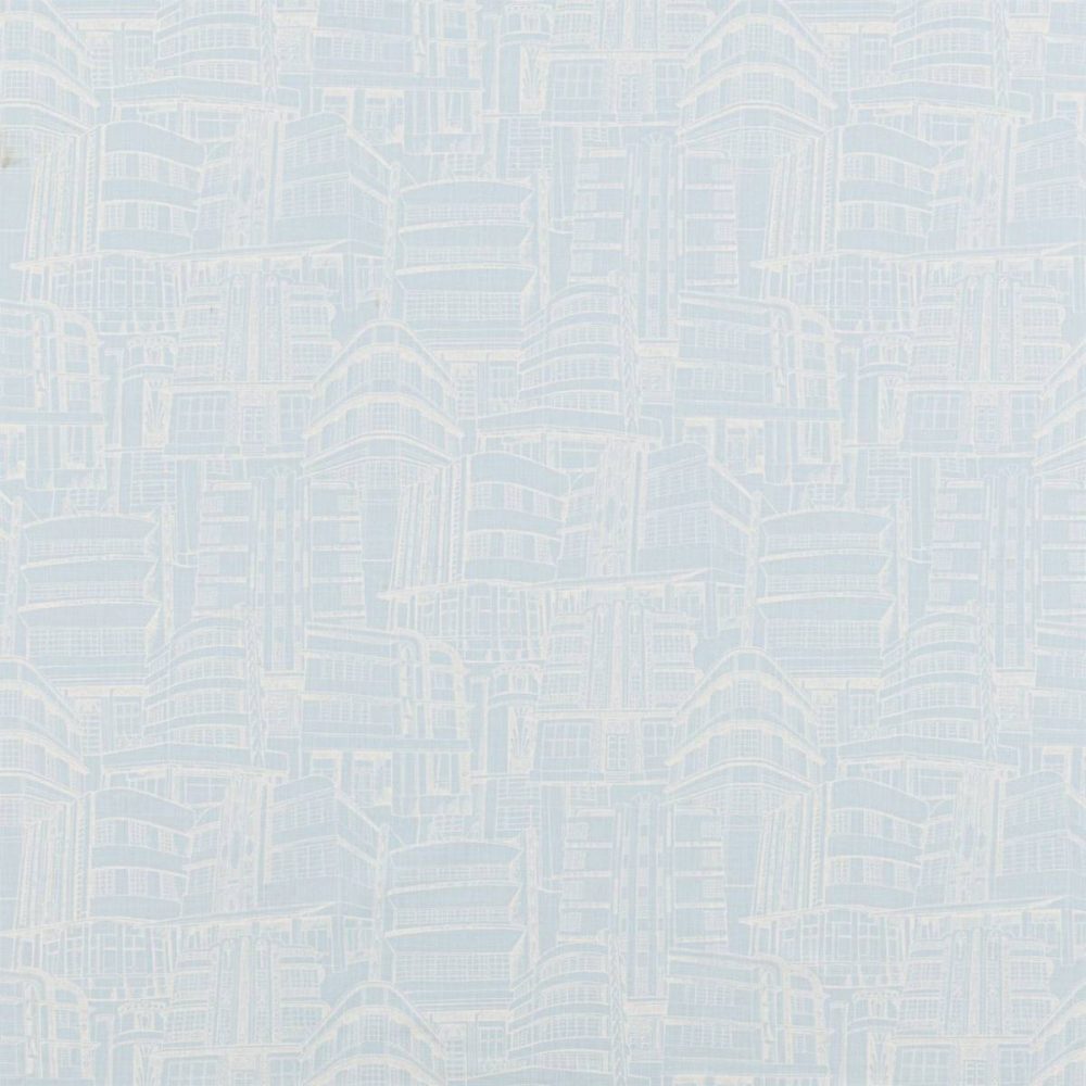 blue contemporary cotton fabric from Beaumont Textiles