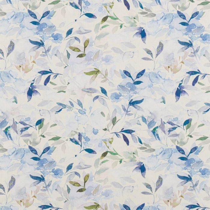 Gouache Fabric - Azure swatch