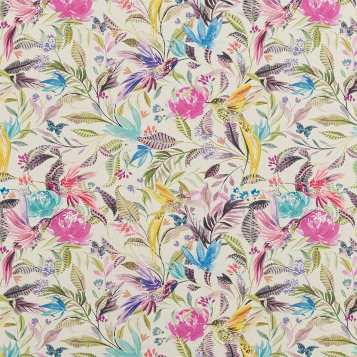 Hummingbird Fabric - Pistachio swatch