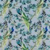 blue animal printed fabric from Beaumont Textiles