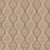 brown contemporary embroideried fabric from Beaumont Textiles