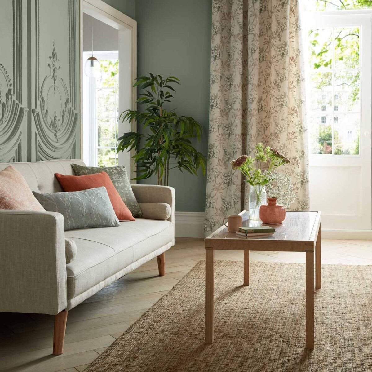 Florenzo Fabric - Silver by Florenzo Fabric - Silver from