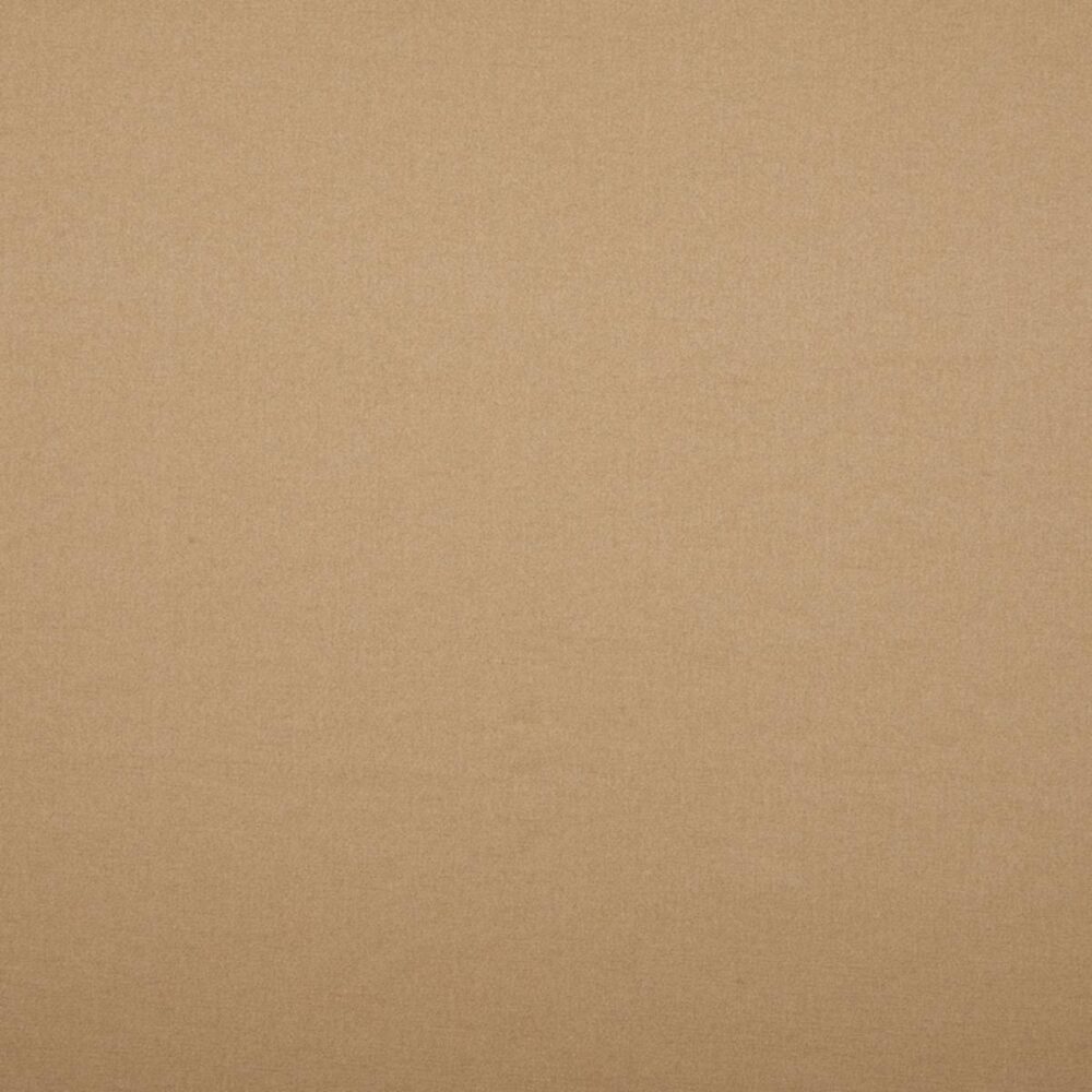 Nicole Fabric - Almond by brown plain woven fabric from Beaumont Textiles