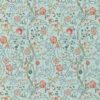 blue botanical wallpaper from william morris & co