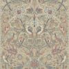 blue animal wallpaper from william morris & co