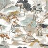 neutral botanical cotton fabric from Casamance