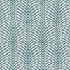 blue geometric woven fabric from Casamance