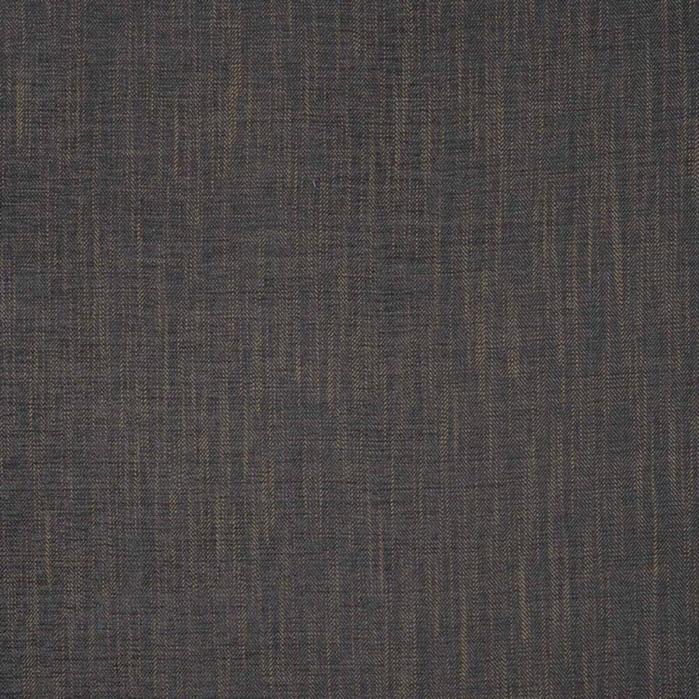 Hardwick Fabric - Evening Sky by black-grey plain woven fabric from Beaumont Textiles