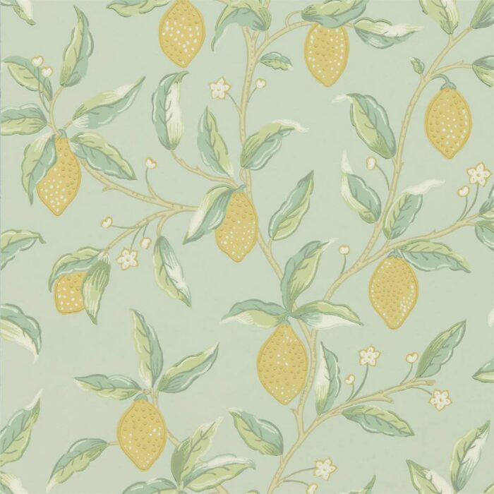 Lemon Tree Wallpaper - Sage swatch