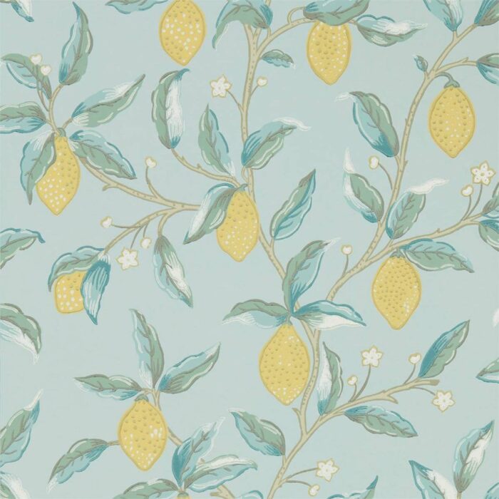 Lemon Tree Wallpaper - Wedgewood swatch