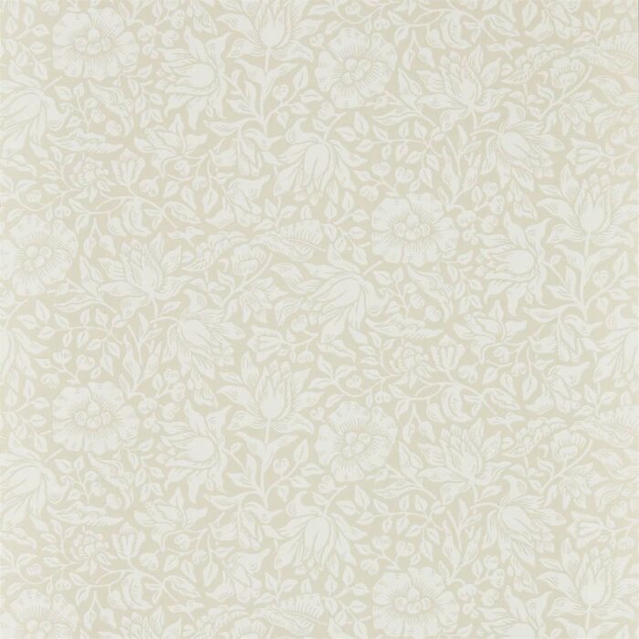 Mallow Wallpaper - Cream Ivory – Cream / Ivory swatch