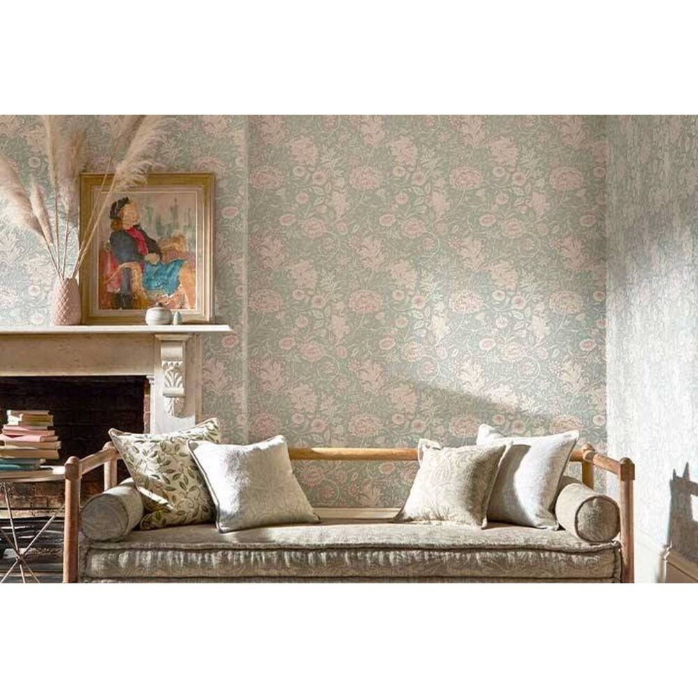 Mallow Wallpaper - Soft Gold from