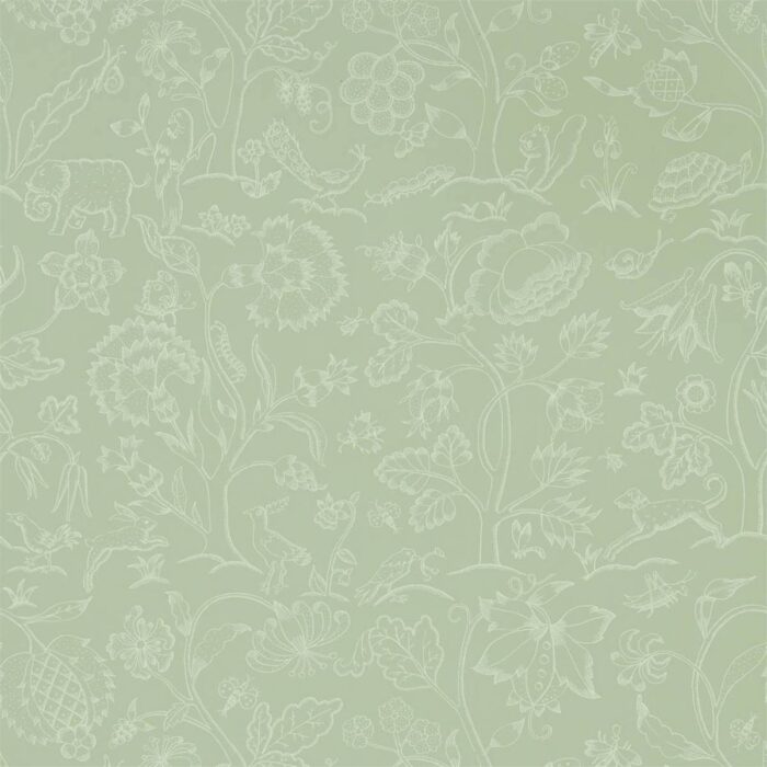 Middlemore Wallpaper - Sage Grey swatch
