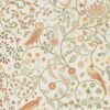 multicolour animal wallpaper from william morris & co
