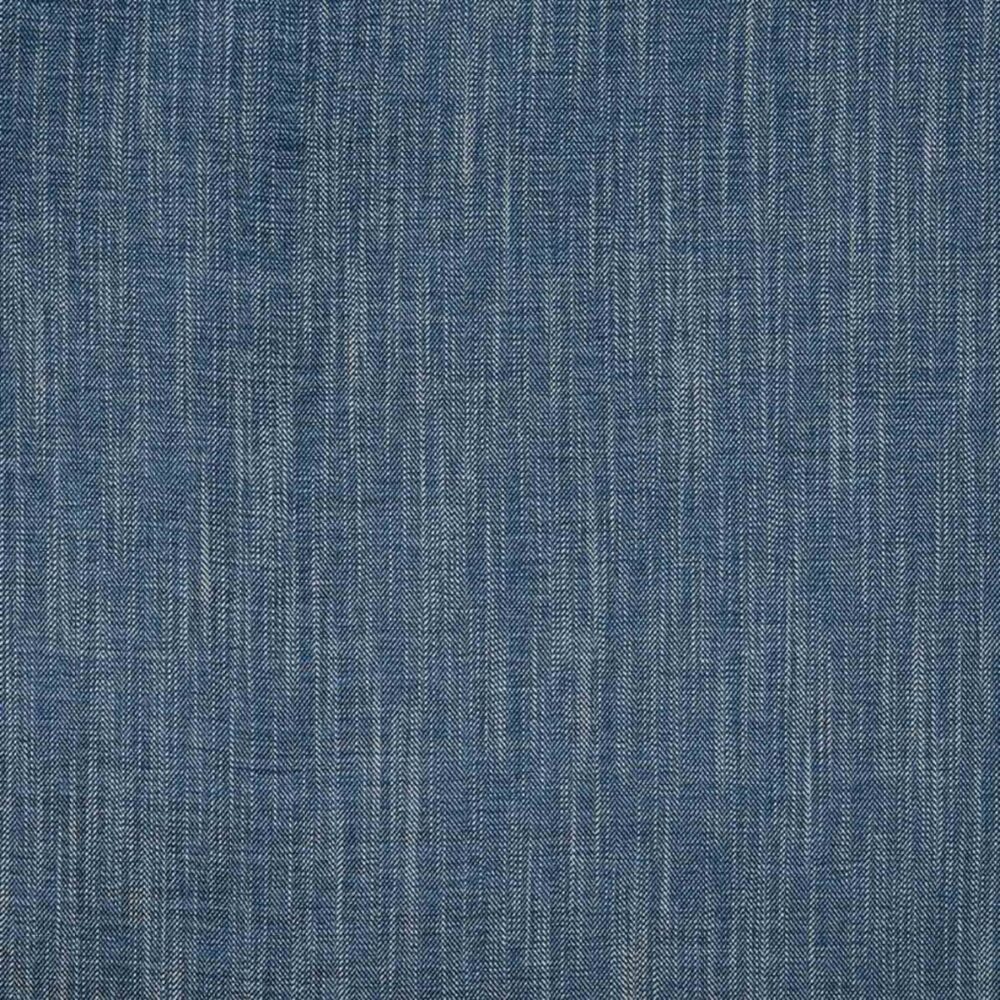 Hardwick Fabric - Sapphire by blue plain woven fabric from Beaumont Textiles
