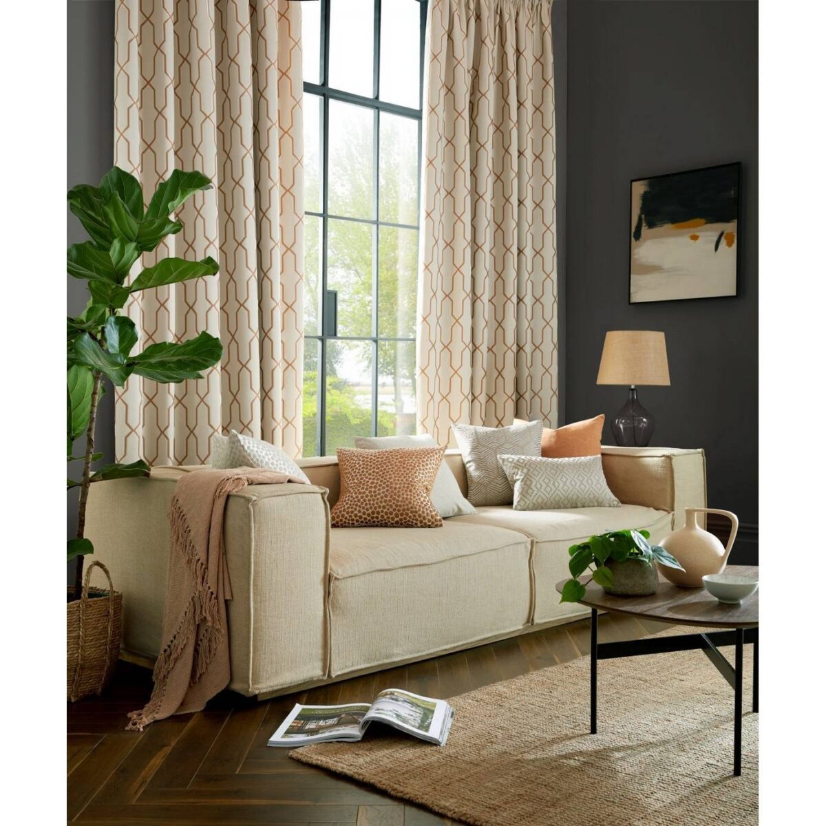 Norma Fabric - Graphite by Norma Fabric - Graphite from