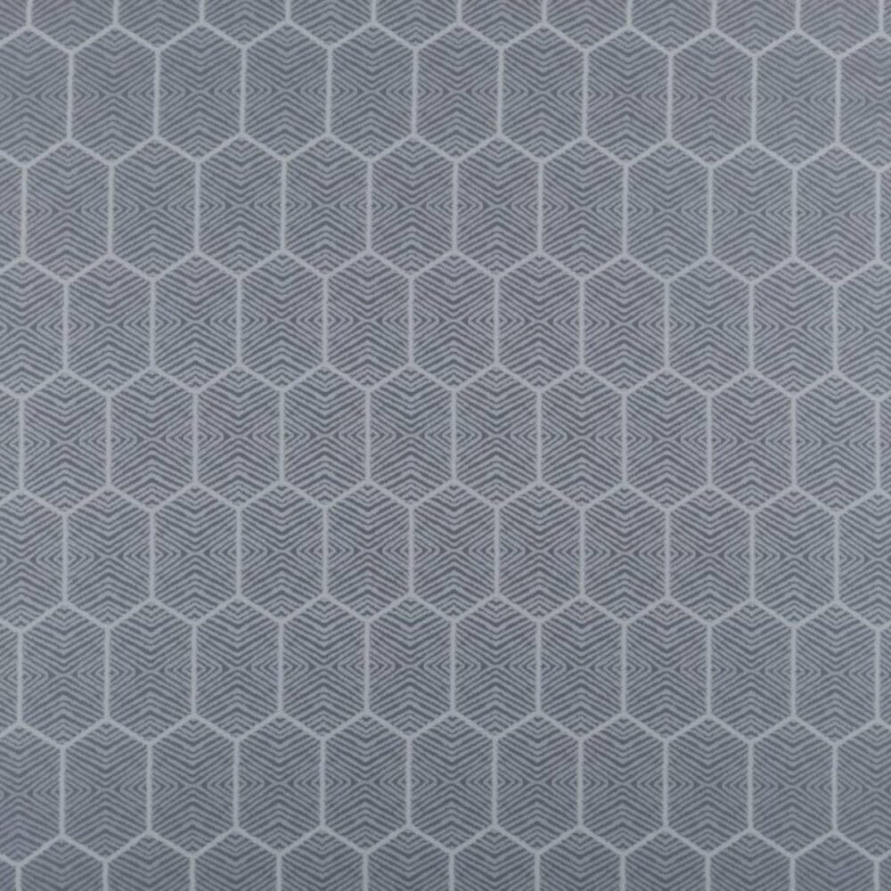 Scorpio Fabric - Mist by blue geometric jacquard fabric from Ashley Wilde