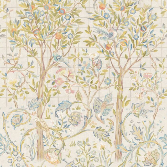 Melsetter Wallpanel - Ivory Sage swatch