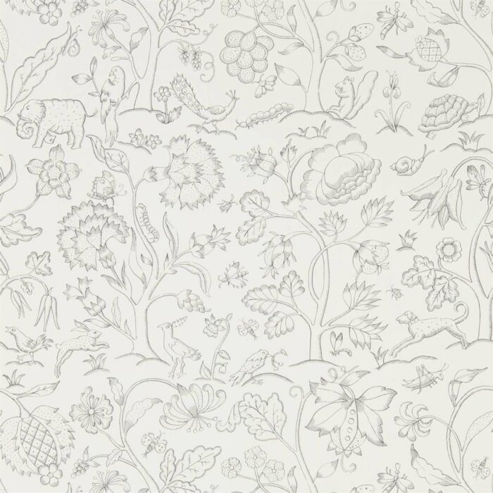 Middlemore Wallpaper - Chalk Charcoal – Chalk / Charcoal swatch