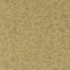 brown botanical wallpaper from william morris & co