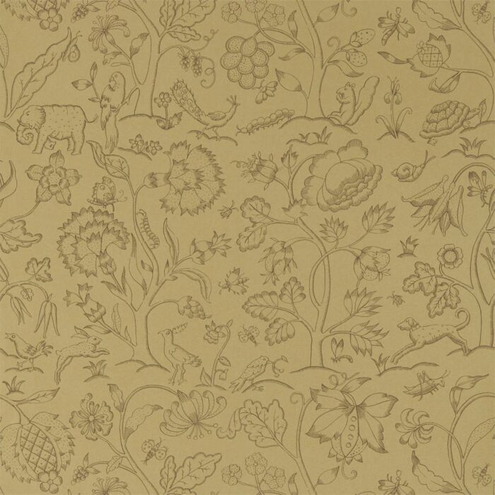 Middlemore Wallpaper - Antique Gold swatch