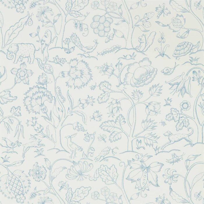 Middlemore Wallpaper - Cornflower Chalk swatch