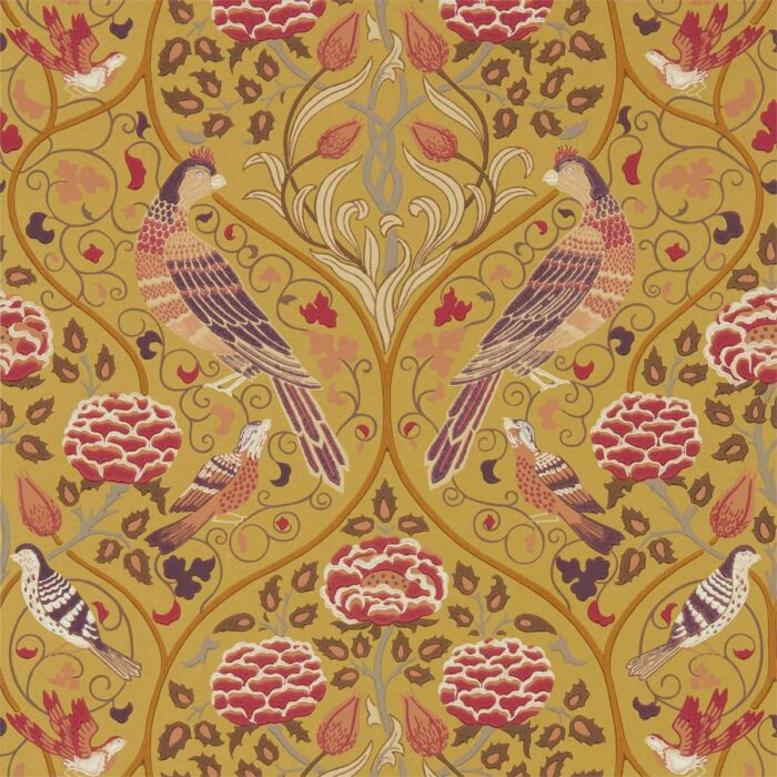 Seasons By May Wallpaper - Saffron swatch