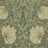 green botanical wallpaper from william morris & co