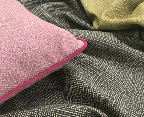 Westray Fabric - Rhubarb by Westray Fabric - Rhubarb from